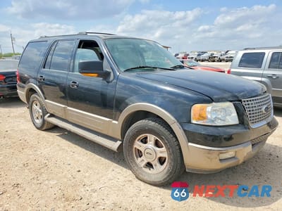 Czwarte zdjęcie samochodu z boku: 2003 FORD EXPEDITION EDDIE BAUER VIN:1FMRU17W13LC19771 - miniatura