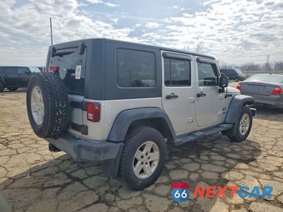 Trzecie zdjęcie samochodu z tyłu: 2008 JEEP WRANGLER UNLIMITED X VIN:1J4GA39158L594291 - miniatura