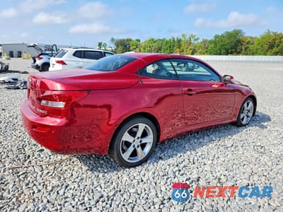 Trzecie zdjęcie samochodu z tyłu: 2012 LEXUS IS 250C BASE VIN:JTHFF2C28C2526675 - miniatura