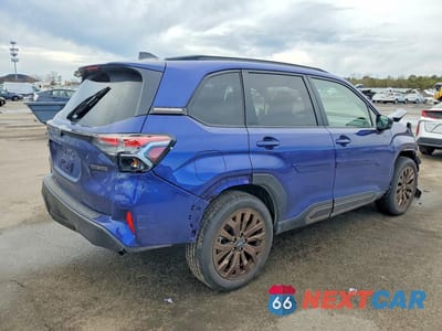 Trzecie zdjęcie samochodu z tyłu: 2025 SUBARU FORESTER SPORT VIN:JF2SLSJD4SH454156 - miniatura