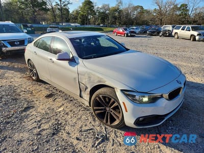 Czwarte zdjęcie samochodu z boku: 2019 BMW 430I GRAN COUPE VIN:WBA4J1C54KBM17444 - miniatura