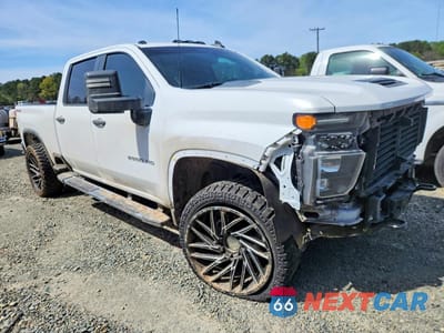 Czwarte zdjęcie samochodu z boku: 2022 CHEVROLET SILVERADO K2500 CUSTOM VIN:2GC4YME74N1231616 - miniatura