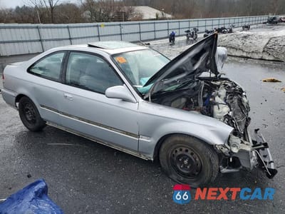 Czwarte zdjęcie samochodu z boku: 1997 HONDA CIVIC EX VIN:1HGEJ8140VL067322 - miniatura