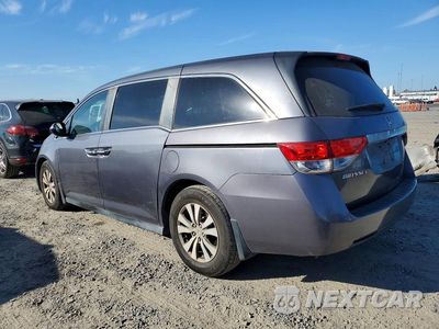Drugie zdjęcie samochodu z przodu: 2016 HONDA ODYSSEY EX VIN:5FNRL5H41GB002810 - miniatura