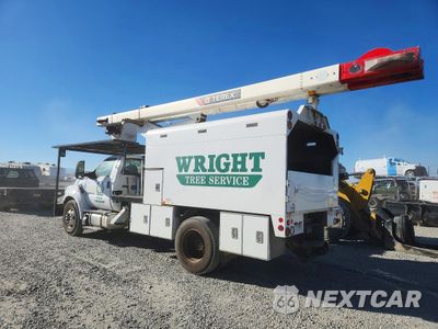 Drugie zdjęcie samochodu z przodu: 2017 FORD F750 SUPER DUTY FORESTRY BUCKET TRUCK VIN:1FDNF7DC9HDB07128 - miniatura
