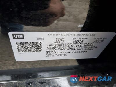 Zdjęcie 12 z 12 samochodu: 2023 CHEVROLET MALIBU LT (1LT) VIN:1G1ZD5ST9PF181289 - miniatura