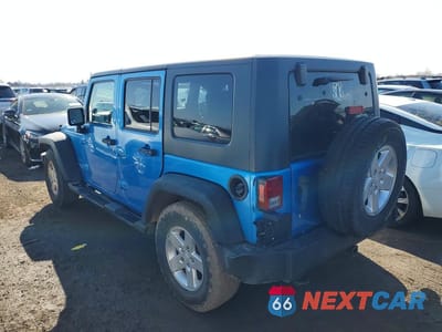 Drugie zdjęcie samochodu z przodu: 2010 JEEP WRANGLER UNLIMITED SPORT VIN:1J4HB3H15AL214469 - miniatura