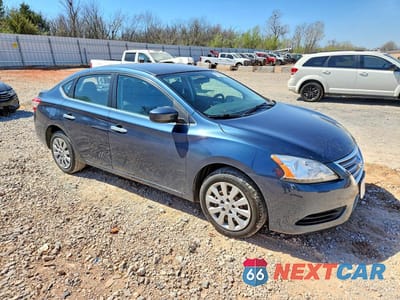 Czwarte zdjęcie samochodu z boku: 2014 NISSAN SENTRA SV VIN:3N1AB7AP0EL688338 - miniatura