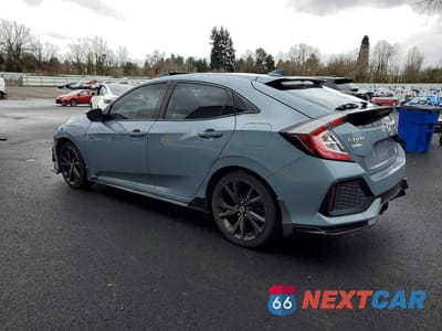 Drugie zdjęcie samochodu z przodu: 2017 HONDA CIVIC SPORT TOURING VIN:SHHFK7H97HU420706 - miniatura