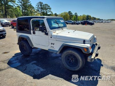 Czwarte zdjęcie samochodu z boku: 2004 JEEP WRANGLER / TJ SPORT VIN:1J4F449S24P767091 - miniatura