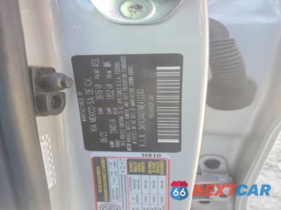 Zdjęcie 12 z 12 samochodu: 2021 KIA RIO LX VIN:3KPA24AD7ME412243 - miniatura