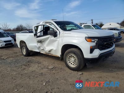 Czwarte zdjęcie samochodu z boku: 2023 CHEVROLET SILVERADO C1500 VIN:3GCNAAEK4PG199224 - miniatura