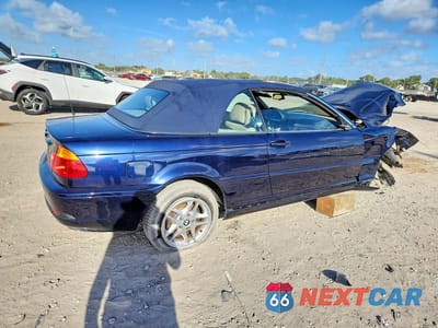 Trzecie zdjęcie samochodu z tyłu: 2004 BMW 325 CI VIN:WBABW33404PL25815 - miniatura