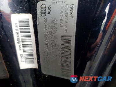 Zdjęcie 13 z 13 samochodu: 2008 AUDI A8 L QUATTRO VIN:WAUMV94EX8N005263 - miniatura