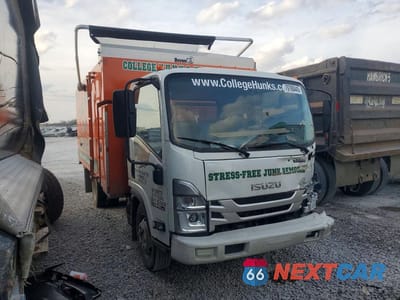 Czwarte zdjęcie samochodu z boku: 2023 ISUZU NPR HD REFUSE TRUCK VIN:54DC4W1D5PS207225 - miniatura