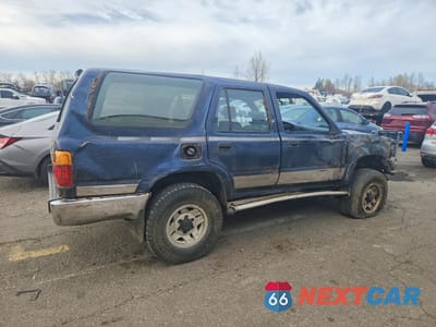 Trzecie zdjęcie samochodu z tyłu: 1991 TOYOTA 4RUNNER SR5 V6 VIN:JT3VN39W5M0050175 - miniatura