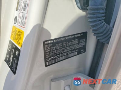 Zdjęcie 13 z 13 samochodu: 2017 BMW X3 XDRIVE28I VIN:5UXWX9C53H0T02068 - miniatura