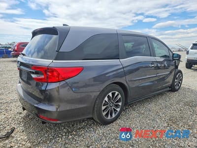 Trzecie zdjęcie samochodu z tyłu: 2024 HONDA ODYSSEY EXL VIN:5FNRL6H62RB019979 - miniatura