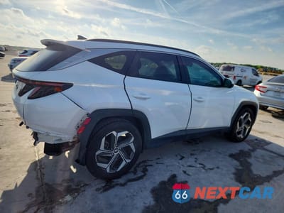 Trzecie zdjęcie samochodu z tyłu: 2022 HYUNDAI TUCSON SEL VIN:5NMJF3AE4NH115609 - miniatura