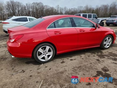 Trzecie zdjęcie samochodu z tyłu: 2016 MERCEDES-BENZ CLA 250 VIN:WDDSJ4EB0GN328710 - miniatura