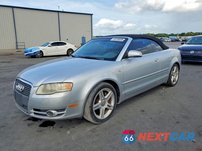 2007 AUDI A4 2.0T CABRIOLET QUATTRO WAUDF48H87K036693 - główne zdjęcie licytacji z USA - miniatura