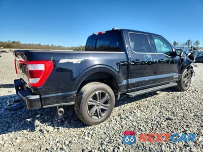 Trzecie zdjęcie samochodu z tyłu: 2023 FORD F150 SUPERCREW VIN:1FTFW1ED4PFA63667 - miniatura