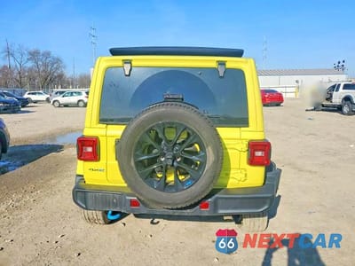 Zdjęcie 6 z 13 samochodu: 2022 JEEP WRANGLER UNLIMITED SAHARA 4XE VIN:1C4JJXP64NW279266 - miniatura