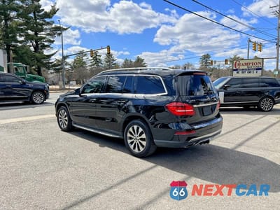 Trzecie zdjęcie samochodu z tyłu: 2019 MERCEDES-BENZ GLS 450 4MATIC VIN:4JGDF6EE8KB218830 - miniatura