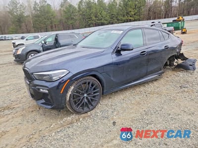 2021 BMW X6 M50I 5UXCY8C01M9F58300 - główne zdjęcie licytacji z USA - miniatura