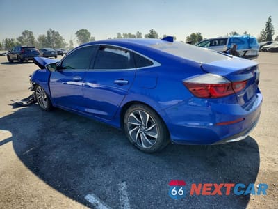 Drugie zdjęcie samochodu z przodu: 2019 HONDA INSIGHT TOURING VIN:19XZE4F95KE008028 - miniatura
