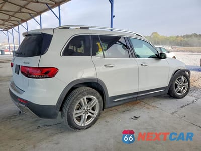 Trzecie zdjęcie samochodu z tyłu: 2021 MERCEDES-BENZ GLB 250 4MATIC VIN:W1N4M4HB9MW137310 - miniatura