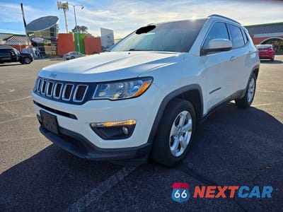 Drugie zdjęcie samochodu z przodu: 2019 JEEP COMPASS LATITUDE VIN:3C4NJCBB3KT801255 - miniatura