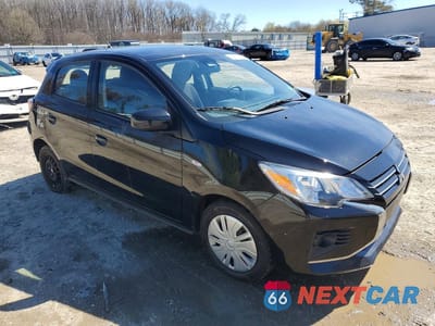 Czwarte zdjęcie samochodu z boku: 2024 MITSUBISHI MIRAGE ES VIN:ML32AUHJ9RH037592 - miniatura