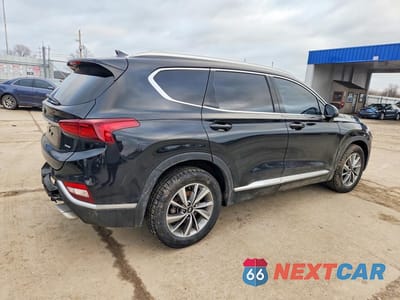 Trzecie zdjęcie samochodu z tyłu: 2020 HYUNDAI SANTA FE SEL VIN:5NMS3CAD6LH263519 - miniatura