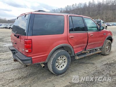 Trzecie zdjęcie samochodu z tyłu: 2000 FORD EXPEDITION XLT VIN:1FMPU16L7YLA83670 - miniatura