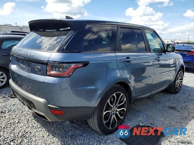 Trzecie zdjęcie samochodu z tyłu: 2020 LAND ROVER RANGE ROVER SPORT SE VIN:SALWG2SU8LA710840 - miniatura