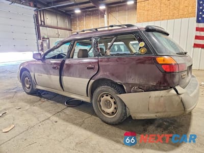 Drugie zdjęcie samochodu z przodu: 2000 SUBARU LEGACY OUTBACK LIMITED VIN:4S3BH6863Y7621443 - miniatura
