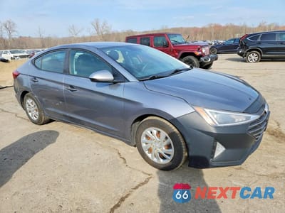 Czwarte zdjęcie samochodu z boku: 2019 HYUNDAI ELANTRA SE VIN:KMHD74LF4KU855988 - miniatura