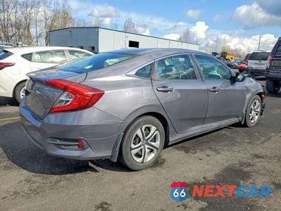 Trzecie zdjęcie samochodu z tyłu: 2016 HONDA CIVIC LX VIN:2HGFC2F56GH500753 - miniatura