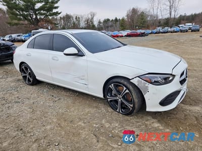 Czwarte zdjęcie samochodu z boku: 2024 MERCEDES-BENZ C 300 VIN:W1KAF4GB8RR184927 - miniatura