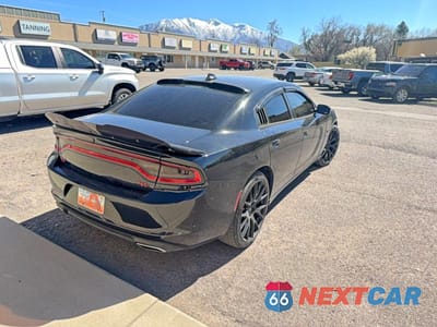 Czwarte zdjęcie samochodu z boku: 2015 DODGE CHARGER R VIN:2C3CDXCT7FH928316 - miniatura