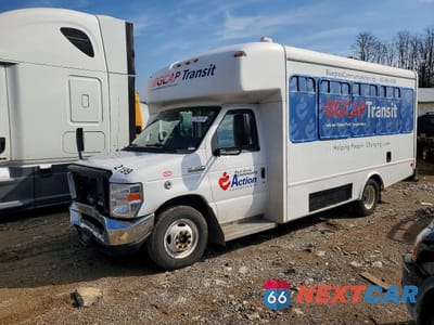 Drugie zdjęcie samochodu z przodu: 2019 FORD ECONOLINE E350 SUPER DUTY CUTAWAY VAN VIN:1FDEE3FS9KDC17295 - miniatura