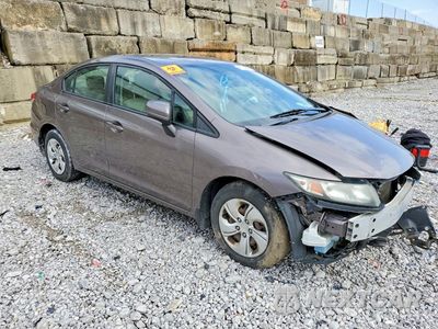 Czwarte zdjęcie samochodu z boku: 2015 HONDA CIVIC LX VIN:19XFB2F56FE024080 - miniatura