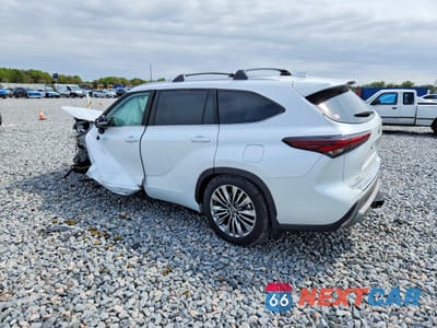 Drugie zdjęcie samochodu z przodu: 2025 TOYOTA HIGHLANDER HYBRID PLATINUM VIN:5TDEBRCH3SS688078 - miniatura