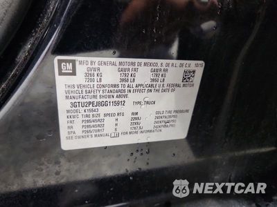 Zdjęcie 12 z 12 samochodu: 2016 GMC SIERRA K1500 DENALI VIN:3GTU2PEJ8GG115912 - miniatura