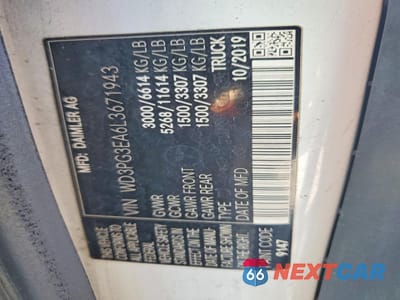 Zdjęcie 13 z 14 samochodu: 2020 MERCEDES BENZ METRIS DELIVERY VAN VIN:WD3PG3EA6L3671943 - miniatura