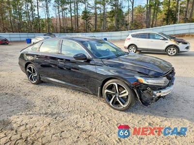 Czwarte zdjęcie samochodu z boku: 2022 HONDA ACCORD HYBRID SPORT VIN:1HGCV3F25NA045785 - miniatura