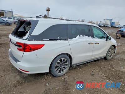 Trzecie zdjęcie samochodu z tyłu: 2024 HONDA ODYSSEY VIN:5FNRL6H6XRB048307 - miniatura