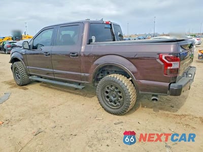 Drugie zdjęcie samochodu z przodu: 2018 FORD F150 SUPERCREW VIN:1FTEW1E50JKG01817 - miniatura
