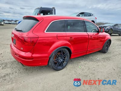 Trzecie zdjęcie samochodu z tyłu: 2009 AUDI Q7 4.2 QUATTRO S-LINE VIN:WA1CV74LX9D024544 - miniatura